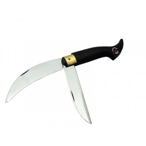 Eco Lounge Tosya Büyük Çiftli Testereli Bıçkı Çakı 24 cm - Plastik Saplı, Manuel