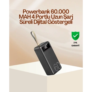 Tüm Cihazlara Uyumlu Çoklu Çıkışlı Powerbank