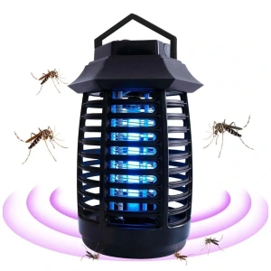 Tutma ve Asma Saplı Ledli Sinek Makinası 2W Sinek Öldürücü UV Mor Işıklı Aparat (5047)