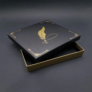 Tüylü Kalem Tasarımlı Hediye Kutusu