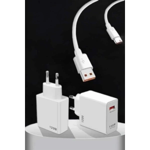 Type-C 120W Şarj Aleti Hızlı Şarj Turbo