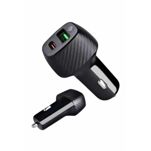Type-C Girişli Araba Çakmaklık Şarj Cihazı 38W Oto Çakmaklık