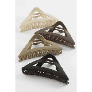 Üçgen Renkli Mandal Toka 12 cm