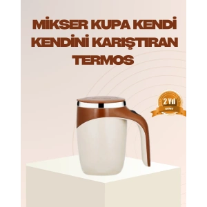 USB Şarjlı Manyetik Karıştırıcı Kupa – Otomatik Kahve Karıştırma Bardağı