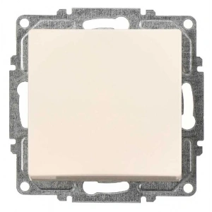 Visage Krem Tekli Anahtar Çerçevesiz - Priz ve Anahtar İçin Uyumlu Çerçeve