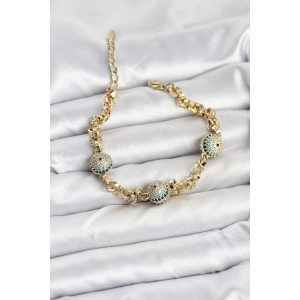 Xuping VIP Nazarlı Gold Renk Bileklik