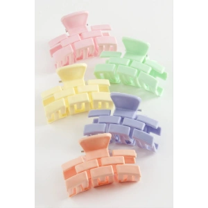 Yapboz Renkli Mandal Toka 6 cm