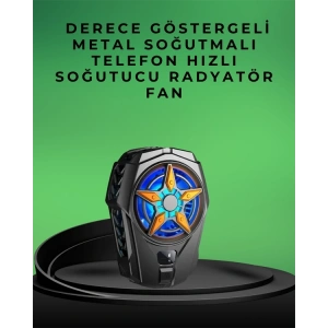 Yarı İletken Soğutmalı Mobil Fan – Akıllı Telefonlar İçin Soğutucu