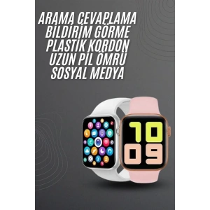 Yeni Model Akıllı Saat Dokunmatik Ekran Unisex Amoled Ekran 44 mm