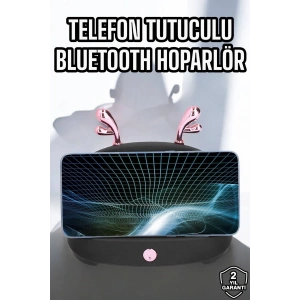 Yeni Nesil Akıllı Hoparlör Telefon Tutacağı Uzun Pil Ömrü Yüksek Ses Kaliteli