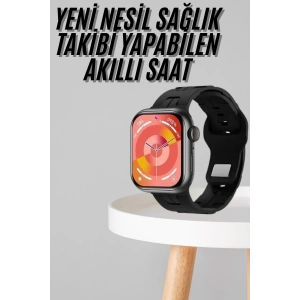 Yeni Nesil Akıllı Saat Çağrı Cevaplama Müzik Dinleme Plastik Kordon Mesaj Bildirimleri