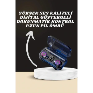 Yeni Nesil Akıllı Saat ve Bluetooth Kulaklık Kampanyası Dijital Göstergeli Powerbankli