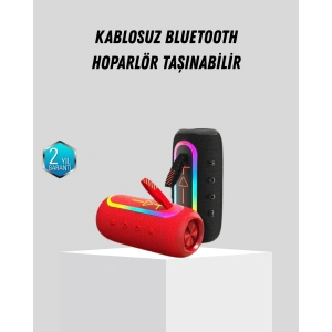 Yeni Nesil Bluetooth 5.1 Hoparlör – Güçlü Ses, Hızlı Bağlantı, Uzun Pil Ömrü