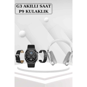 Yeni Nesil Sesli Görüşme Akıllı Saat ve Powerbank Çoklu Şarj Girişli Bluetooth Kulaklık Nabız Ölçer