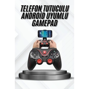 Yeni Nesil X3 Gamepad Android Uyumlu Telefon Tutucu Özellikli Joystick