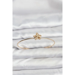 Yıldız Model Gold Renk Bileklik