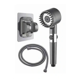 Yüksek Performanslı Masaj Etkili Su Tasarruflu Duş Başlığı Krom Kaplama Uzun Ömürlü