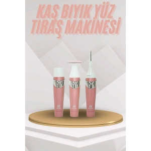 Yüz Kaş ve Tüm Vücut Epilasyon Aleti 3 Başlıklı Hassas Ciltlere Uygun Epilatör