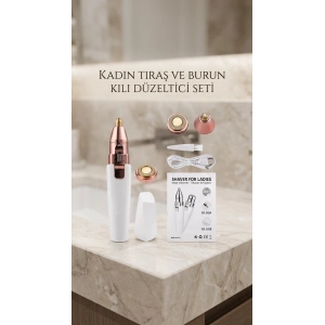 Yüz ve Kaş Epilatörü Tüy Alma Aleti Pratik Kullanım
