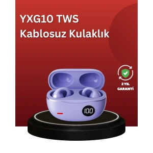 YXG10 Açık Kulak Bluetooth Kulaklık – Klipsli, Güvenli Spor Tasarım, 30 Saat Pil