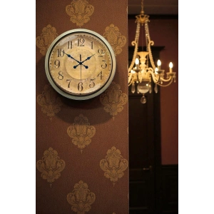 Zentime 40 Cm Eskitme Vintage Duvar Saati