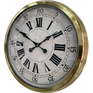 Zentime 60 Cm Gold Lüks Duvar Saati