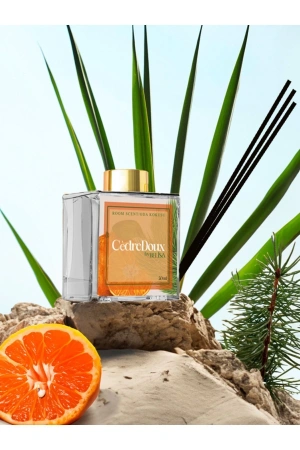 Oda Kokusu Bambu Çubuklu / Sandal-Mandalina