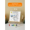 Ramazan Eğitici Boyama Seti Davulcu ile Hoş Geldin Ramazan (Şövaleli)