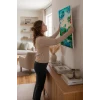 Sayılarla Boyama Seti 40 x 50 cm Tuval Şasesine Gerili Uçan Balonlar