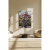 Sayılarla Boyama Seti 40 x 50 cm Tuval Şasesine Gerili Vazodaki Renkler