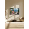 Sayılarla Boyama Seti 40 x 50 cm Tuval Şasesine Gerili Yalı