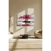 Sayılarla Boyama Seti 40 x 50 cm Tuval Şasesine Gerili Yalnız Ağaç