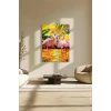 Sayılarla Boyama Seti 40 x 50 cm Tuval Şasesine Gerili Flamingo Ailesi