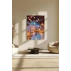 Sayılarla Boyama Seti 40 x 50 cm Tuval Şasesine Gerili Akşam Manzarası