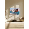 Sayılarla Boyama Seti 40 x 50 cm Tuval Şasesine Gerili Atlar