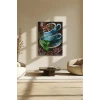 Sayılarla Boyama Seti 40 x 50 cm Tuval Şasesine Gerili Çekirdek Kahve Fincanı