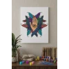 El Desenli Mandala Tuval Boyama Seti 40x50 cm