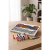 Kadın Portresi Desenli Mandala Tuval Boyama Seti 40x50 cm