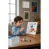Uzay Tavşanı Boyama Tuvali – Şövaleli Boya Seti 20x20