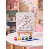 15x15 Deniz Kızı Tuvalsiz Taş Boyama Seti