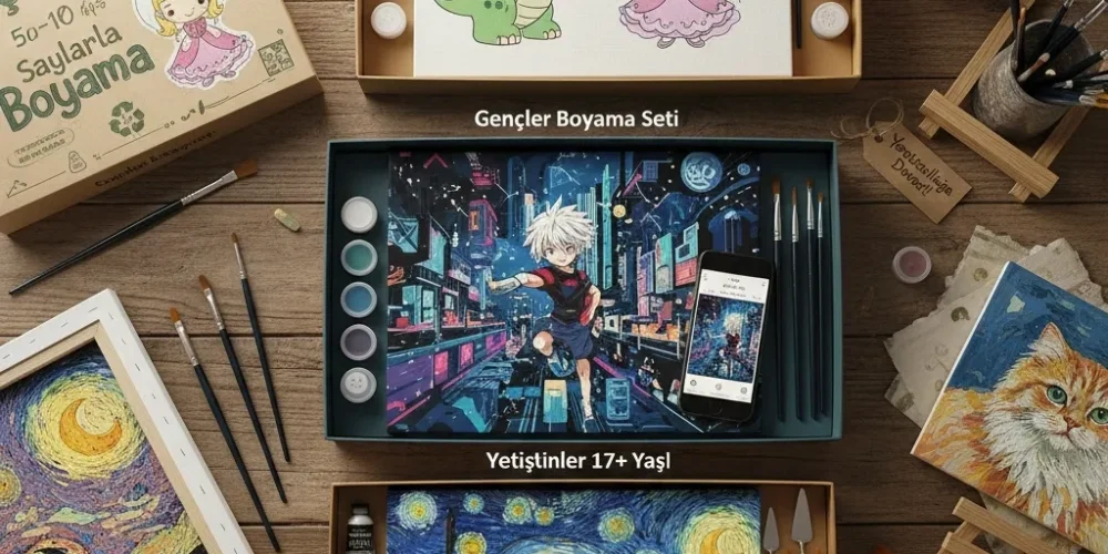 Sayılarla Boyama Seti Hediye Olarak Alınır mı? Yaşa ve İlgi Alanına Göre Seçim Rehberi