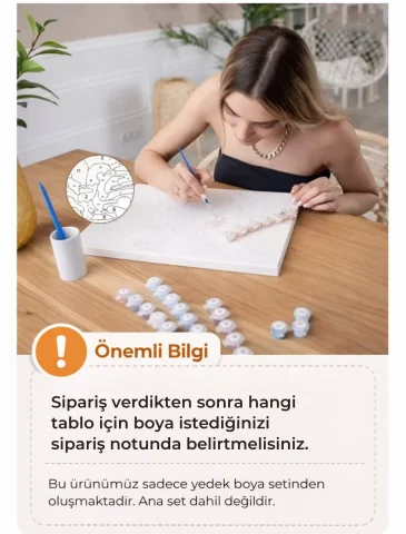 Sayılarla Boyama - Boya Seti