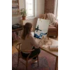 Sayılarla Boyama Seti 40 x 50 cm Tuval Şasesine Gerili Yıldızlı Geceler