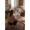 Sayılarla Boyama Seti 40 x 50 cm Tuval Şasesine Gerili Yukarı Bak