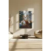 Sayılarla Boyama Seti 40 x 50 cm Tuval Şasesine Gerili Sen ve Ben