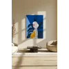 Sayılarla Boyama Seti 40 x 50 cm Tuval Şasesine Gerili Tropical Girl