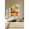 Sayılarla Boyama Seti 40 x 50 cm Tuval Şasesine Gerili Flamingo Ailesi