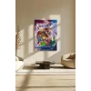 Sayılarla Boyama Seti 40 x 50 cm Tuval Şasesine Gerili Kedilerin Dünyası