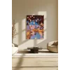 Sayılarla Boyama Seti 40 x 50 cm Tuval Şasesine Gerili Akşam Manzarası