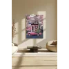 Sayılarla Boyama Seti 40 x 50 cm Tuval Şasesine Gerili Araba Kasasındaki Çiçekler